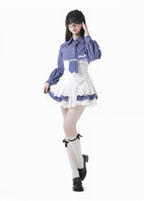 Plaid Shirt Lace Cami and Tiered Skirt Separates OL2477