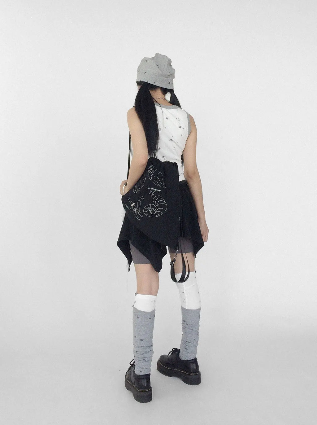 Star Drop Knit Leg Warmers OLA025