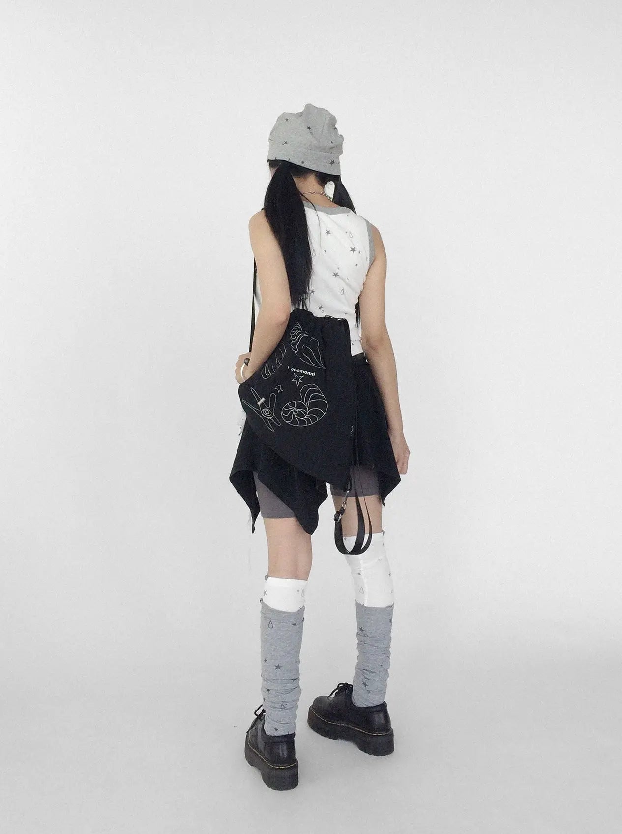 Star Drop Knit Leg Warmers OLA025