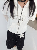 Vintage Logo Hooded Cardigan OL2372