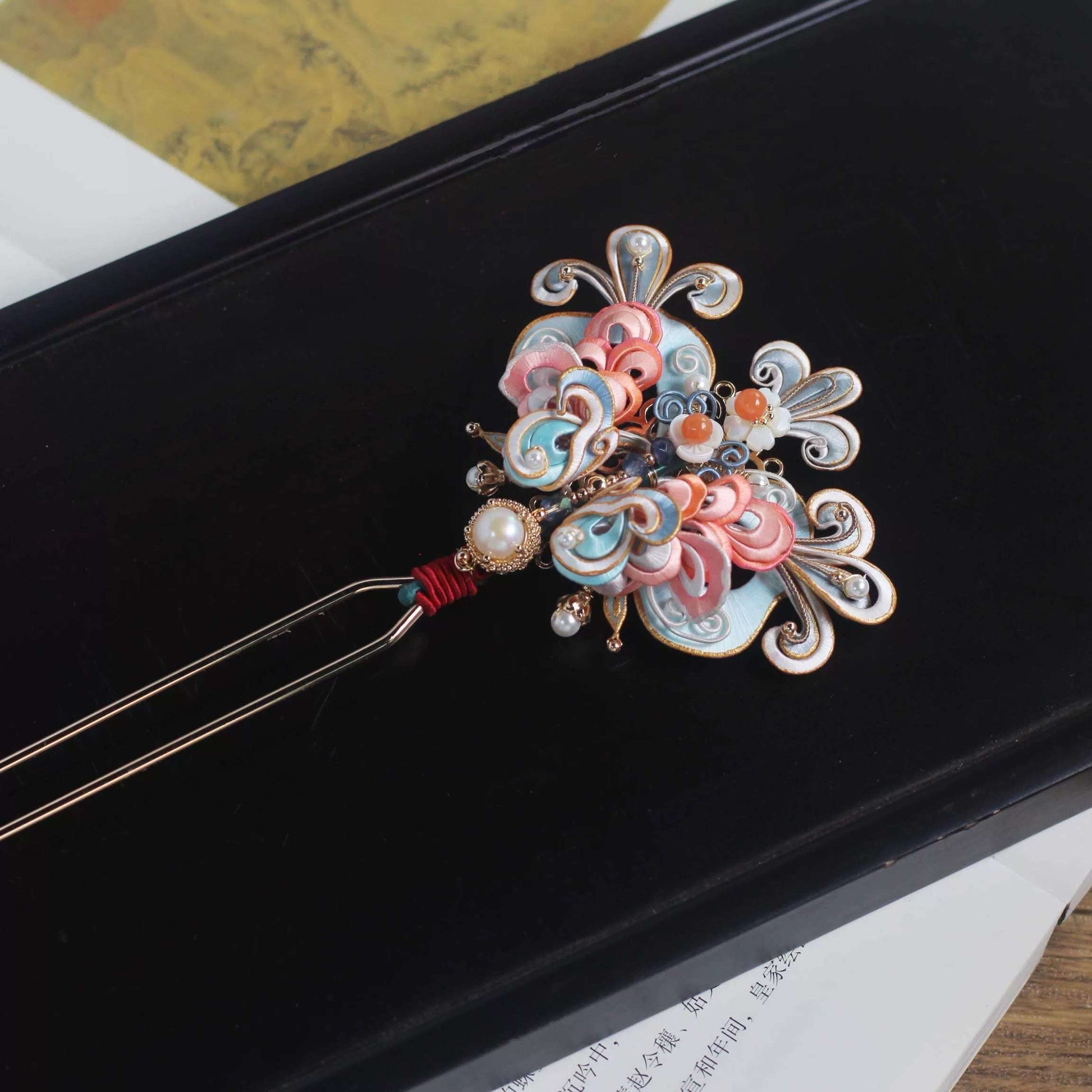 Pearl's Aquatic Ballet Chan Hua Hairpin
