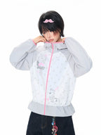 Melody Dot Hooded Jacket OL2371