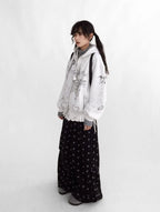 Star Fragment Wide Leg Sweatpants OL2351
