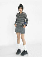 Polka Dot Layered Shorts OL2350