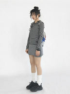 Polka Dot Layered Shorts OL2350