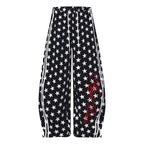 Allover Star Stripe Barrel Sweatpants OL2393