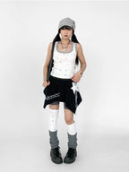 Star Drop Knit Leg Warmers OLA025