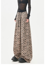 Leopard Print Wide Leg Pants OL2361