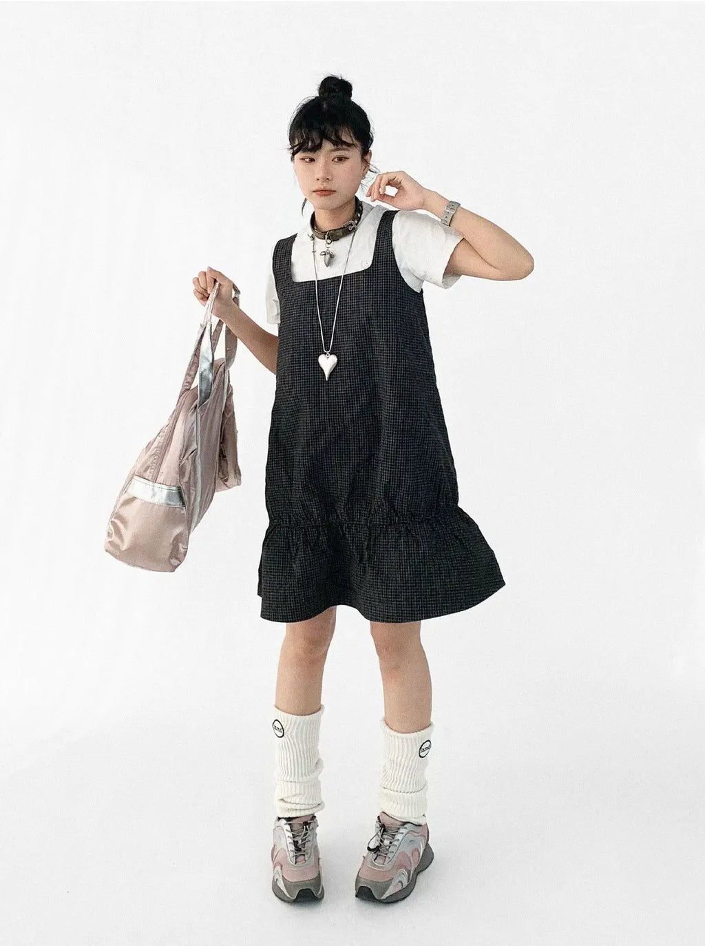 Ruffle Square Neck Dress OL2353