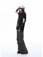 Hooded Puff Sleeve Shirt OL2368