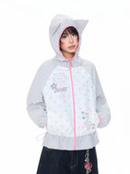 Melody Dot Hooded Jacket OL2371