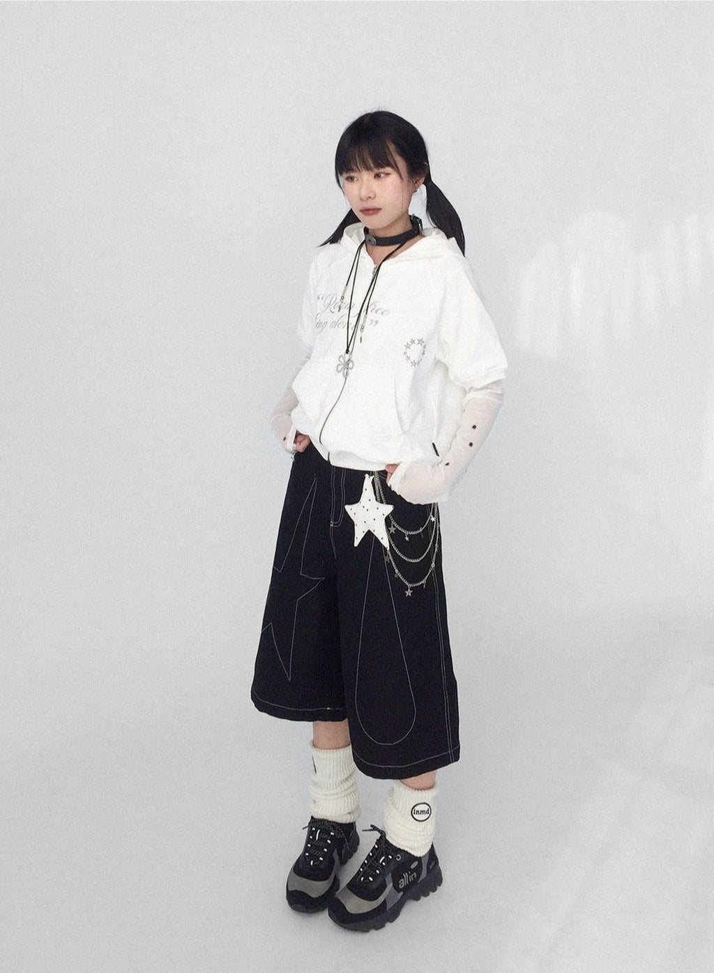 Vintage Logo Hooded Cardigan OL2372