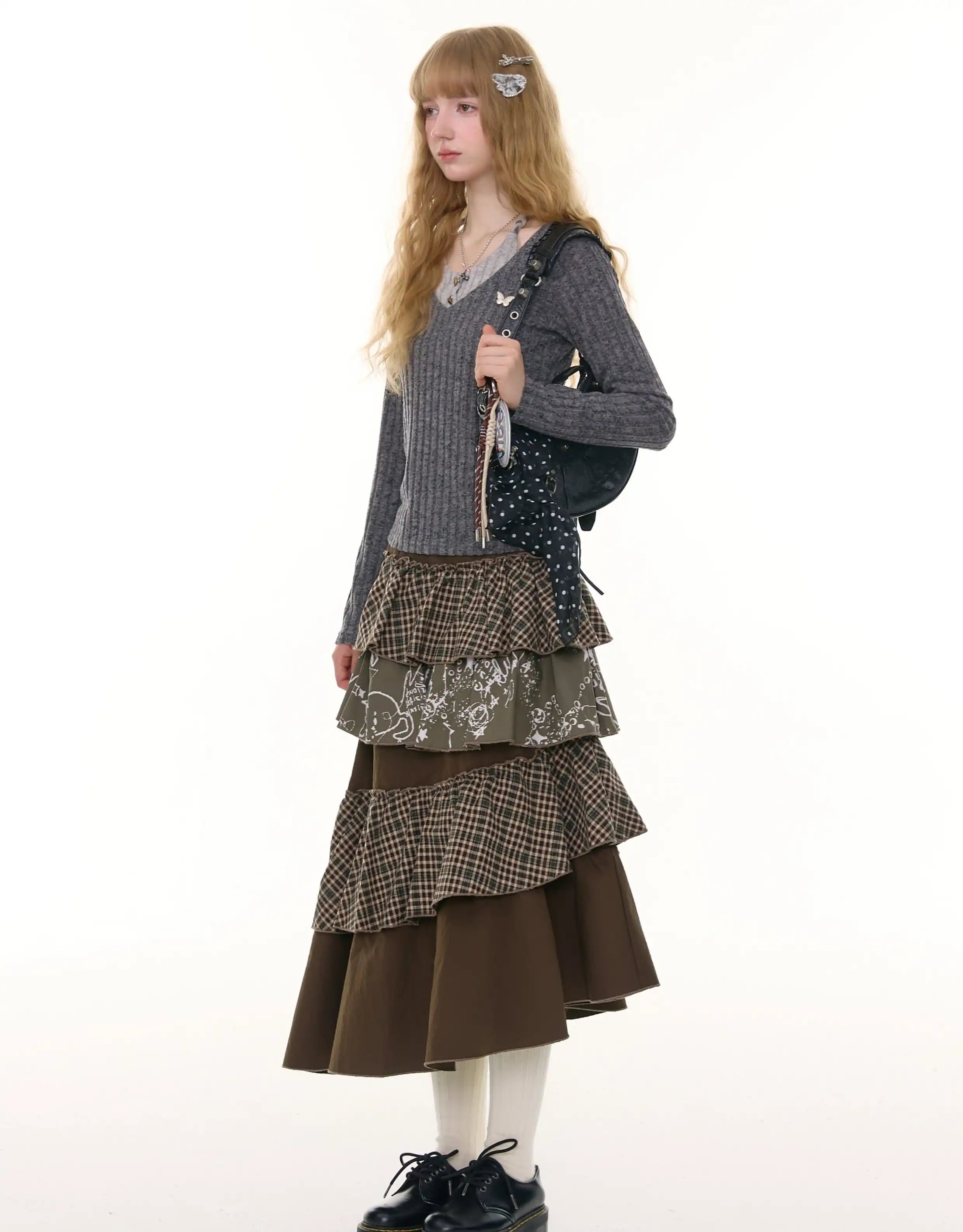 Halter Neck Slim Fit Long Sleeve Top OL2260