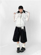 Vintage Logo Hooded Cardigan OL2372