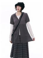 Hooded Puff Sleeve Shirt OL2368
