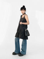 Ruffle Square Neck Dress OL2353