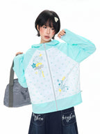 Melody Dot Hooded Jacket OL2371
