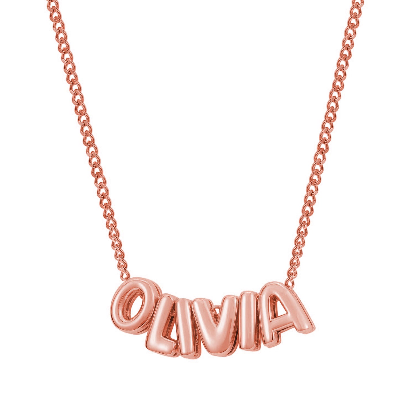 Bubble Name Necklace