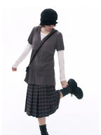 Hooded Puff Sleeve Shirt OL2368