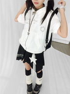 Vintage Logo Hooded Cardigan OL2372