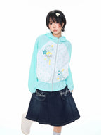 Melody Dot Hooded Jacket OL2371
