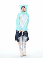Melody Dot Hooded Jacket OL2371