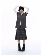 Hooded Puff Sleeve Shirt OL2368