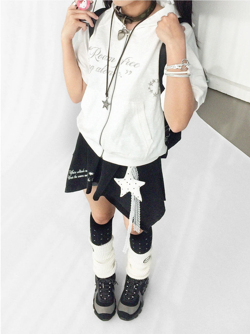 Vintage Logo Hooded Cardigan OL2372