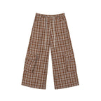 Drawstring Wide-Leg Cargo Pants OL2302