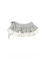 Plaid Bow Ballet Wrap Skirt oliviroa オリヴィオラ