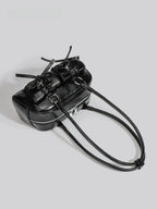 Bow Detail Bowling Shoulder Bag OLA053