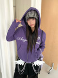 Star Print Embroidered Hoodie oliviroa オリヴィオラ