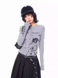 Slim Fit Cropped Top   oliviroa オリヴィオラ