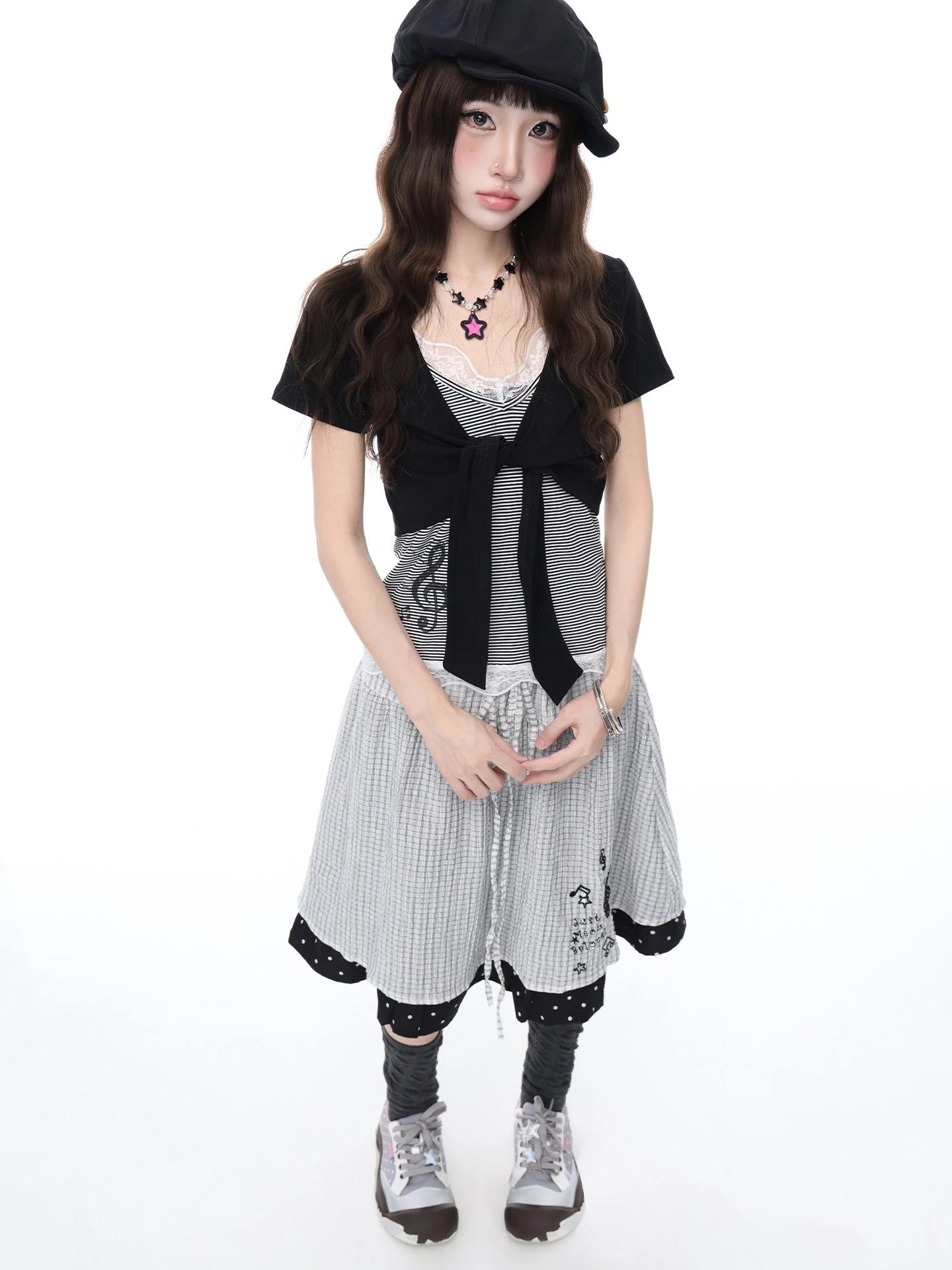 Lace Layered Cami Set oliviroa オリヴィオラ