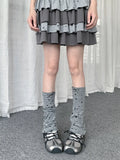 Star Stripe Leg Warmers oliviroa オリヴィオラ
