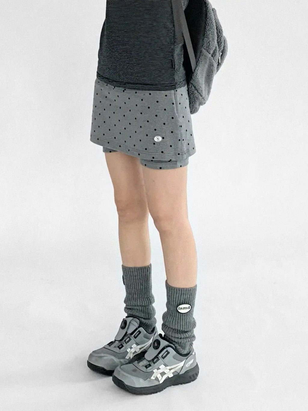 Polka Dot Layered Shorts oliviroa オリヴィオラ