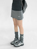 Polka Dot Layered Shorts oliviroa オリヴィオラ