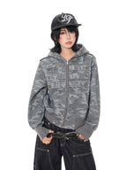 Napoleon Star Stud Cropped Hoodie oliviroa オリヴィオラ