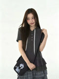 Polka Dot Ruffle Hooded Top oliviroa オリヴィオラ