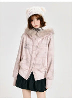 フェイクファーフードスウェット    OL1893