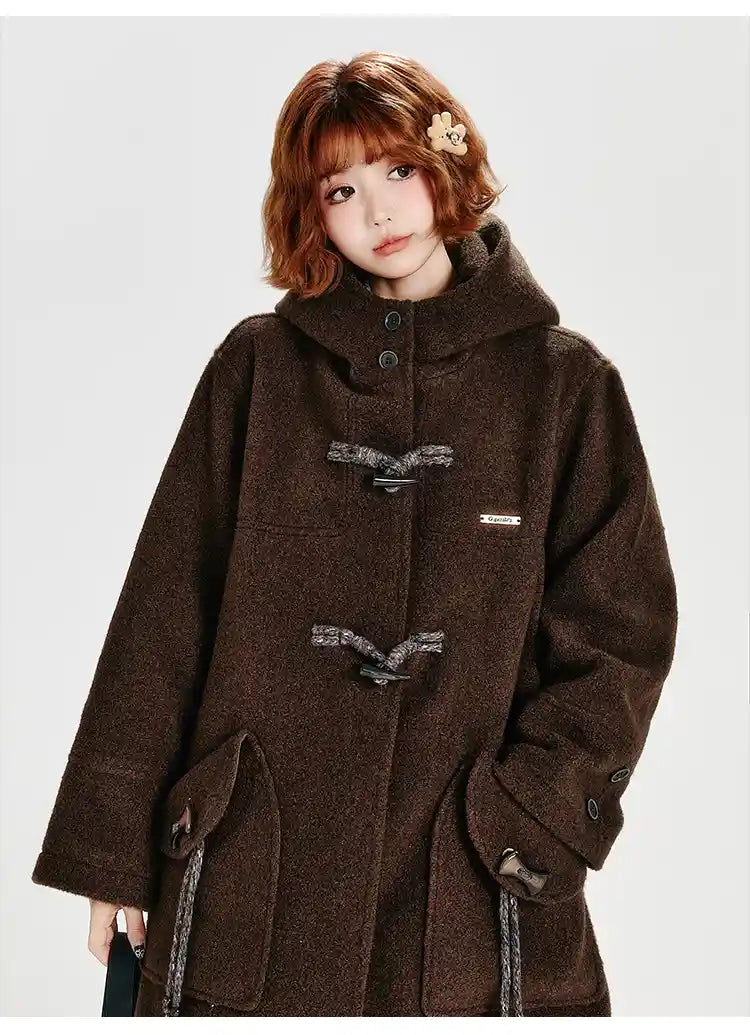 レトロムードダッフルコート    OL1895