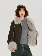 ヴィンテージライクボアジャケット    OL1898