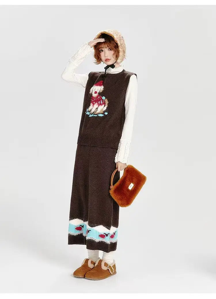 ジャカードニットセットアップ    OL1908