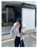 Relaxed Halter V-Neck Knit    OL1921