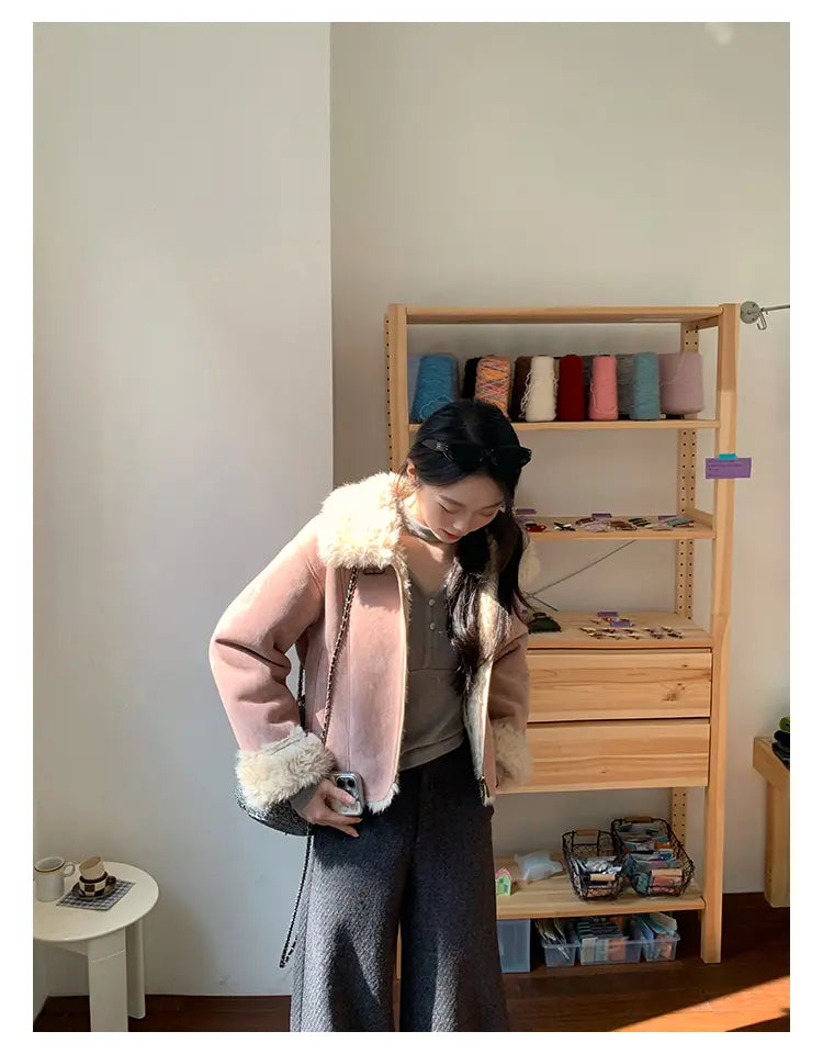 Relaxed Halter V-Neck Knit    OL1921