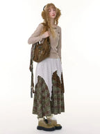 Leopard Accent Ribbed Top    OL1922