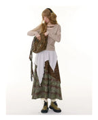 Leopard Accent Ribbed Top    OL1922