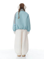 Warm Blue Padded Jacket    OL1924