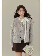 Faux Shearling Coat    OL1932
