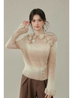 Knitted Long Sleeve Top    OL1936